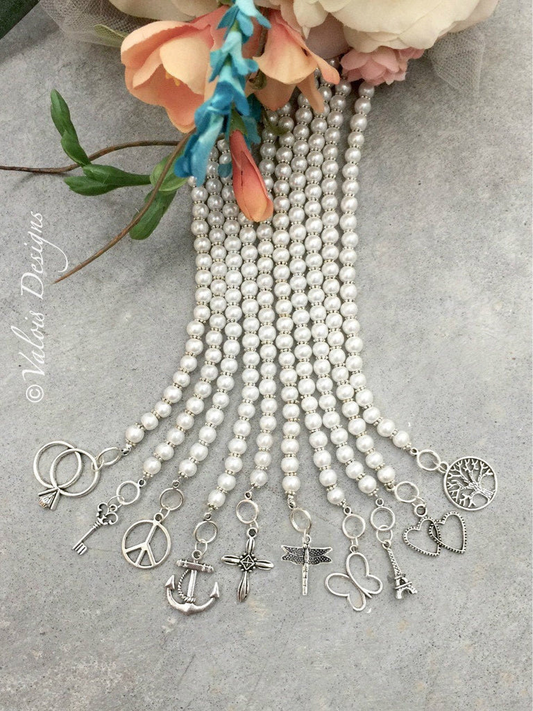 Traditional Wedding Cake Pull Bracelets - Set of 10
