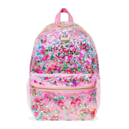 Think Pink Confetti Back Pack
