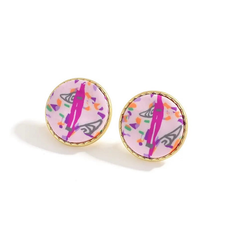 Picazzo Stud Earrings – Valois Designs