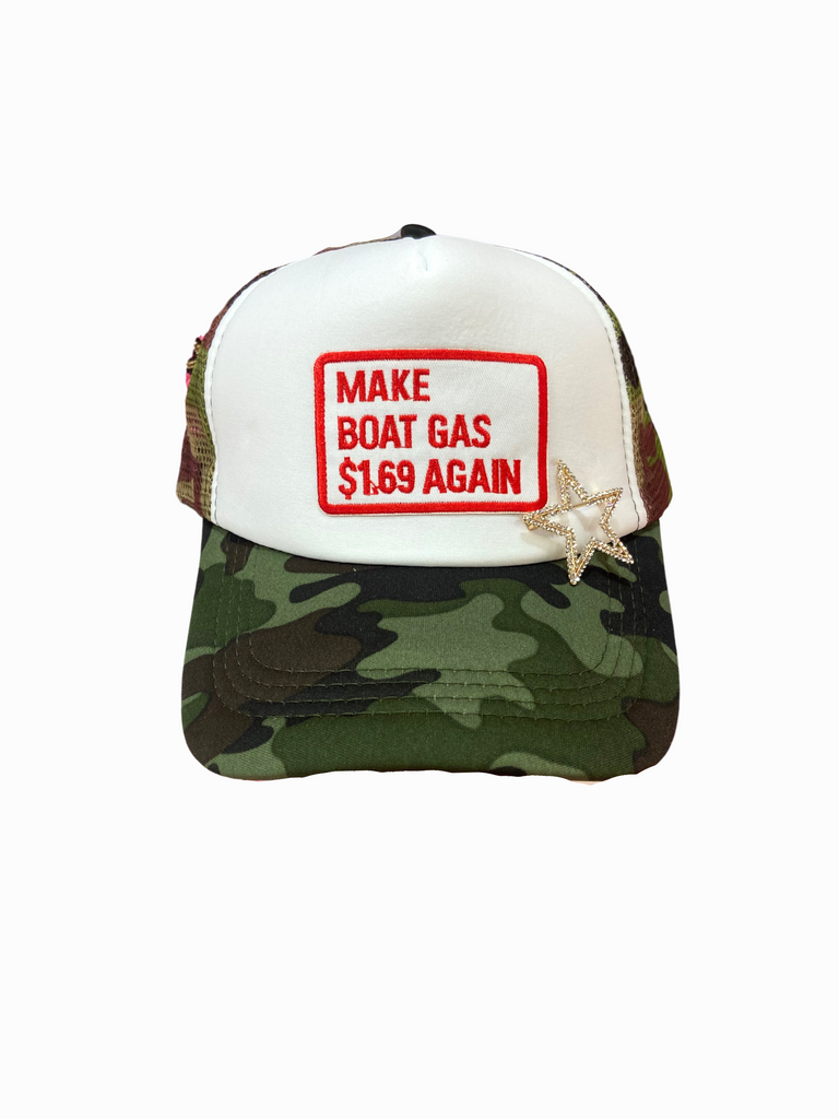 Make Boat Gas $1.69 Again Trucker Hat
