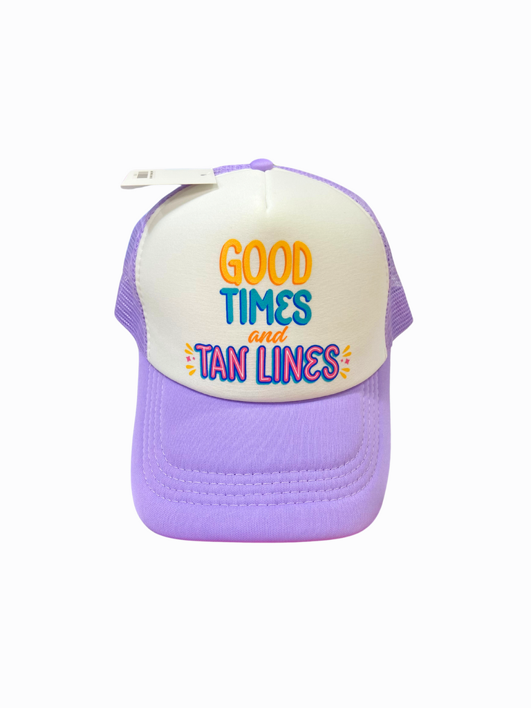 Good Times & Tan Lines Trucker Hat