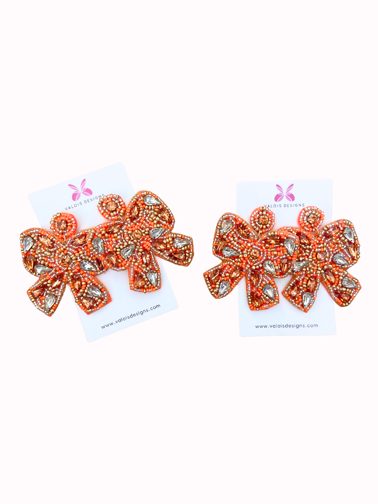 Game Day Bow Earring