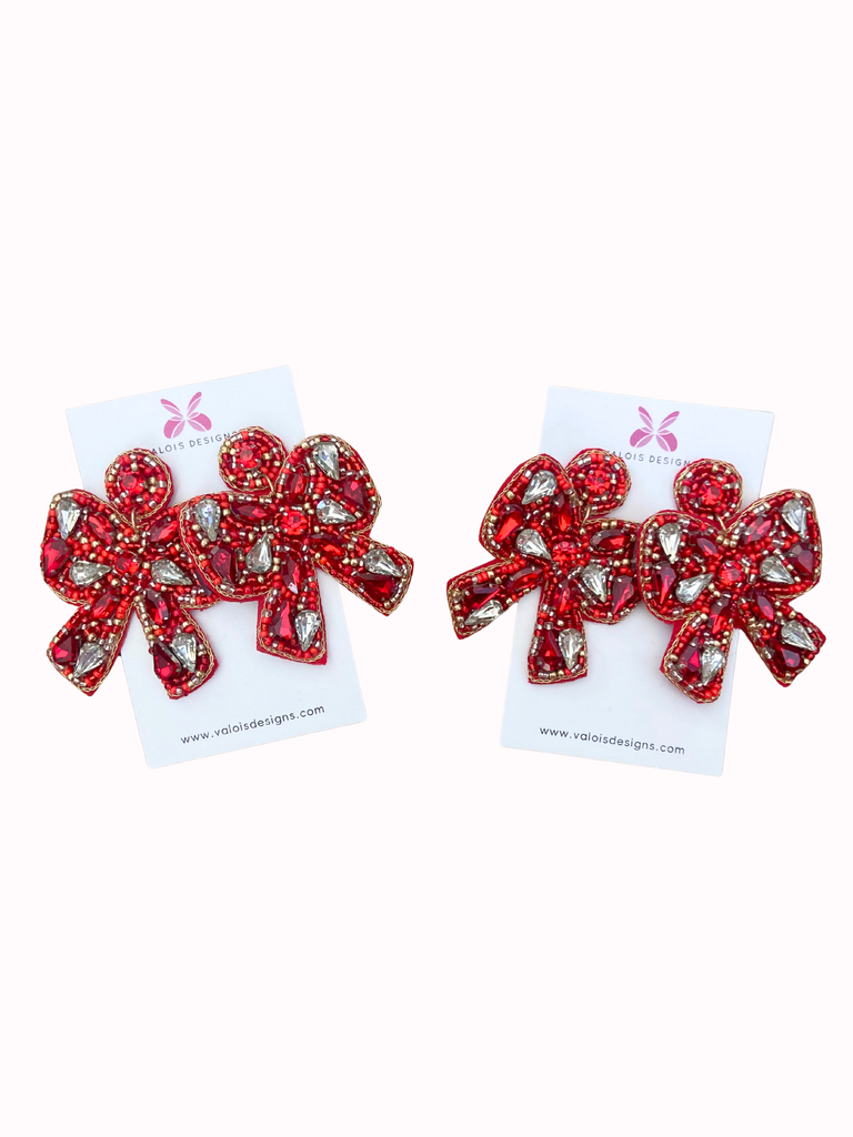 Game Day Bow Earring