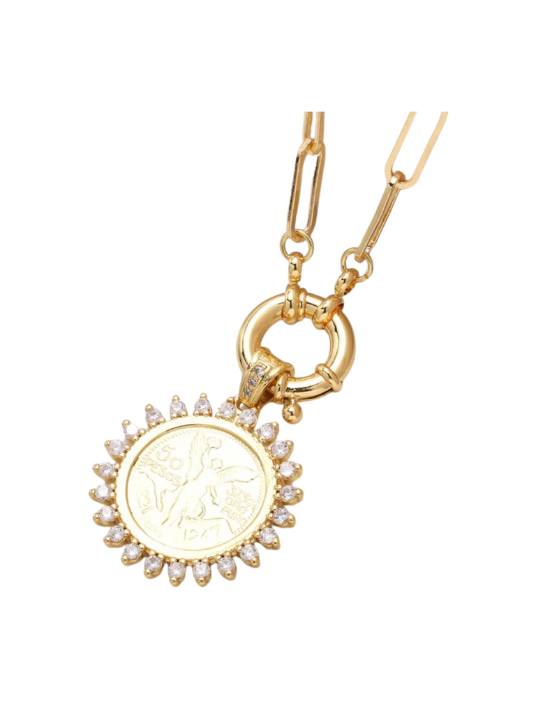 Greek Coin Necklace