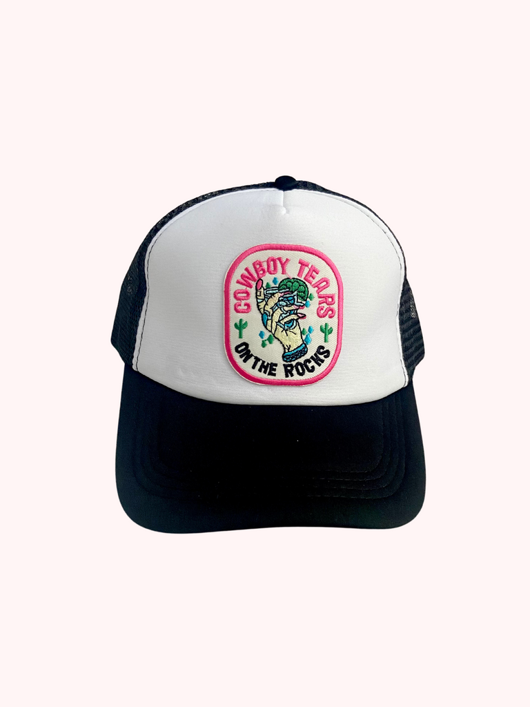 Cowboy Tears on the Rocks Trucker Hat