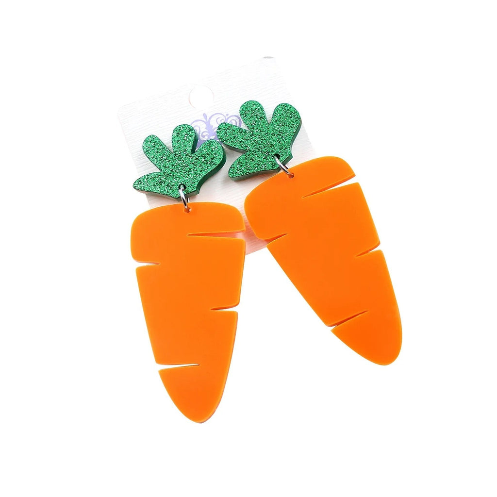 Carrot Earring