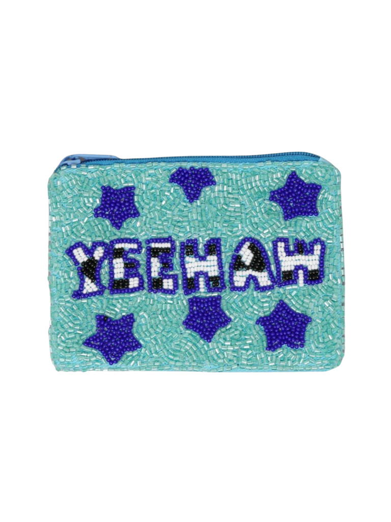 Yeehaw Beaded Coin Pouch