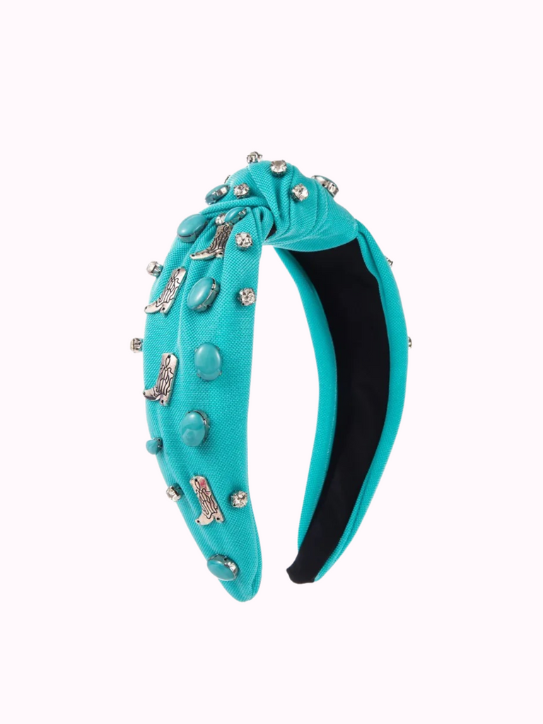 Turquoise Boot Headband