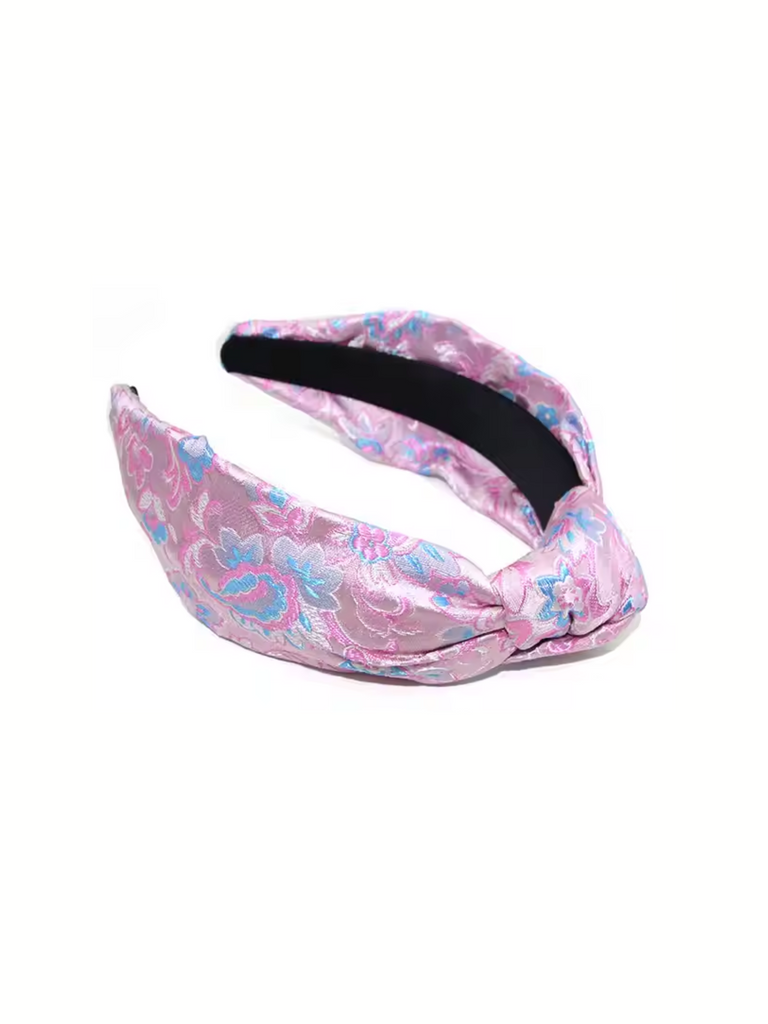 Floral Silk Headband