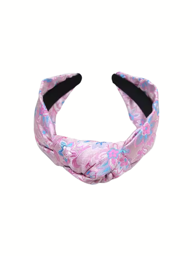 Floral Silk Headband