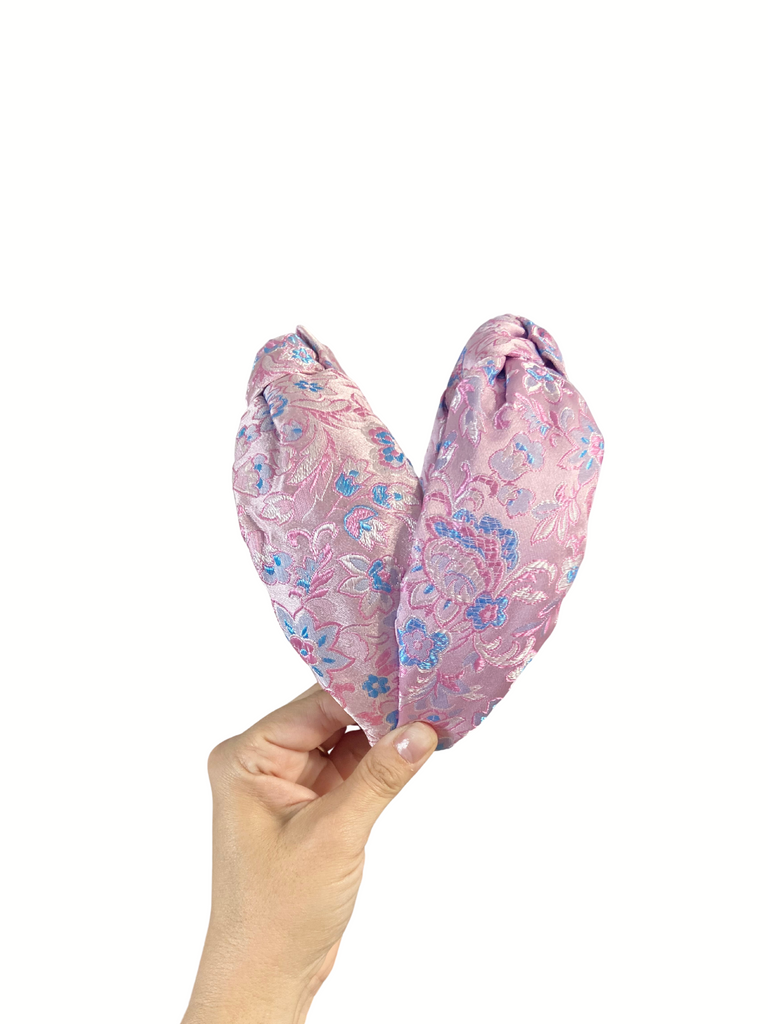 Floral Silk Headband