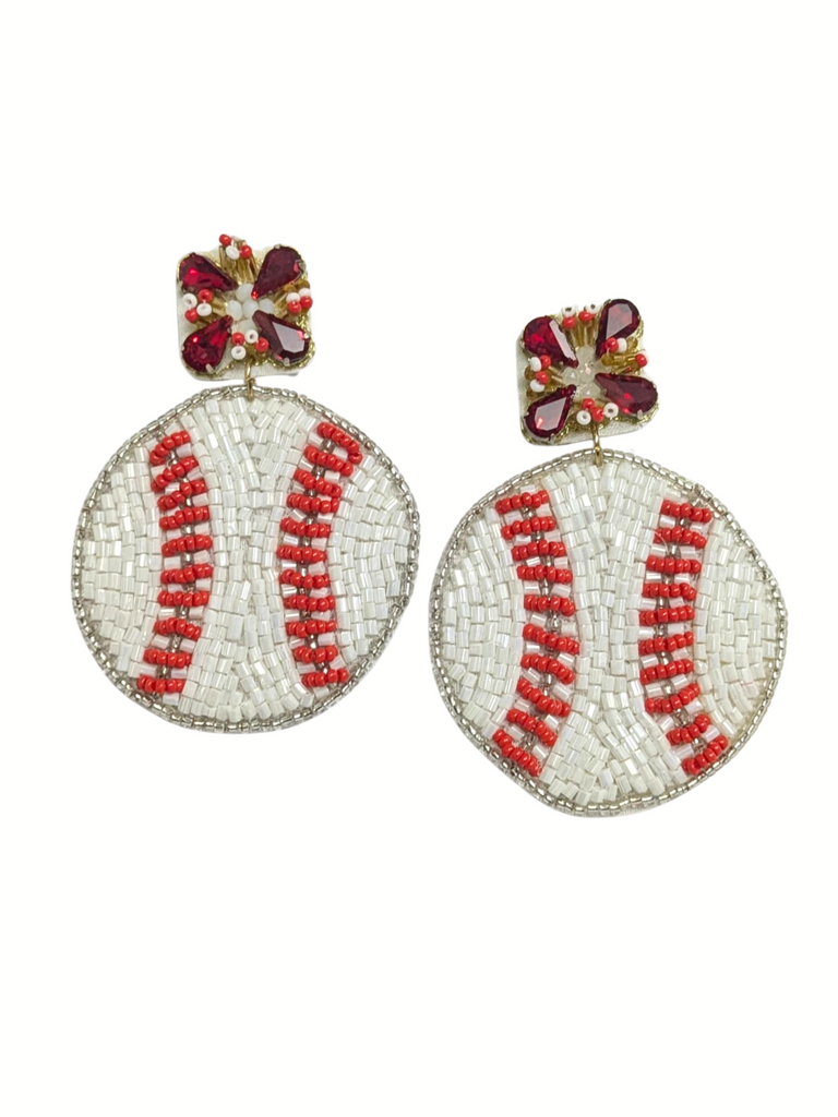 Baseball Earring