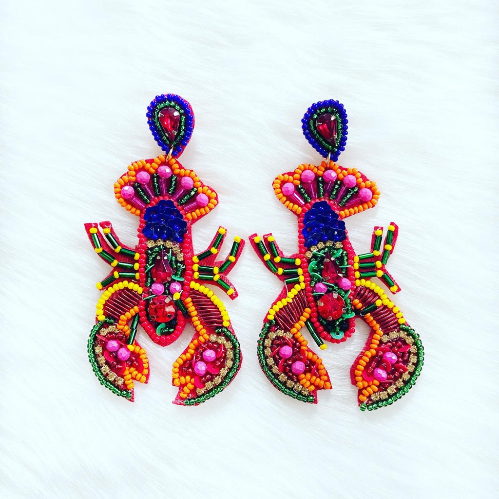 Spicy Crawfish Earrings