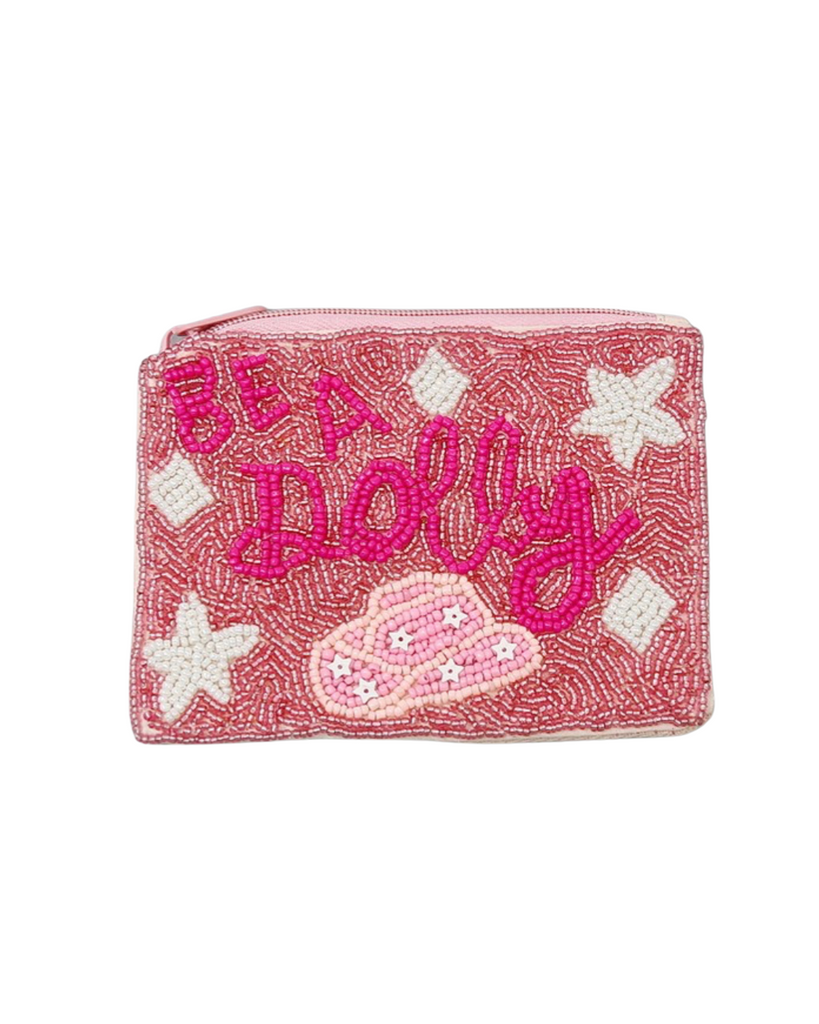 Be A Dolly Beaded Coin Pouch
