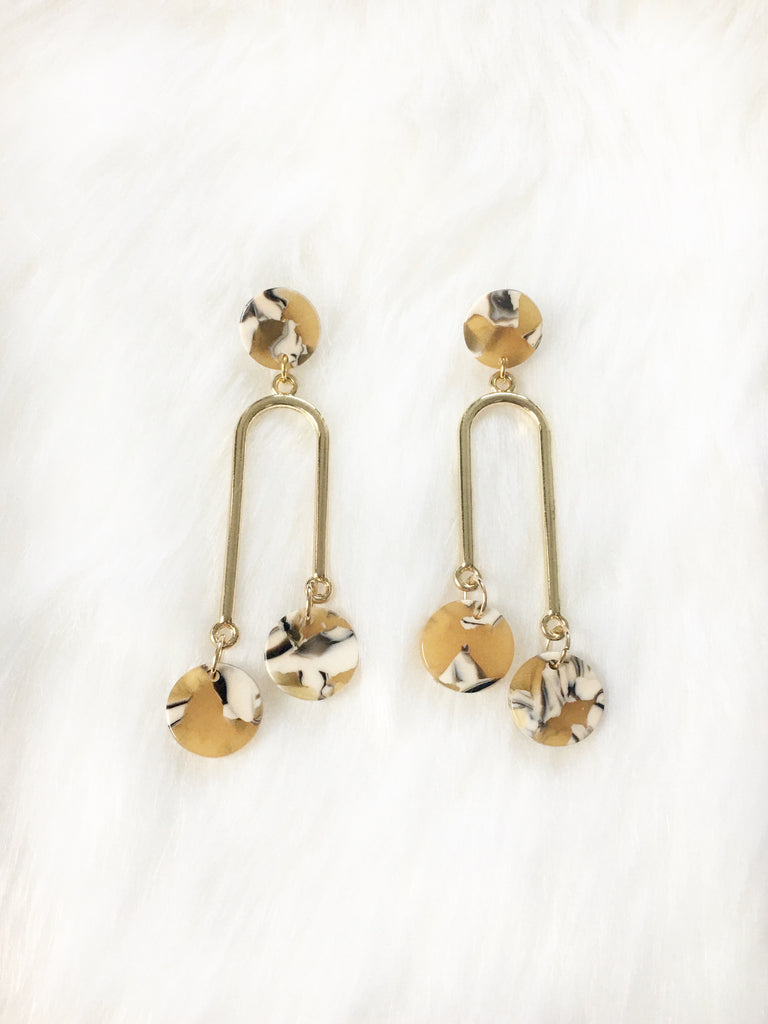 Jellyfish Resin Earrings