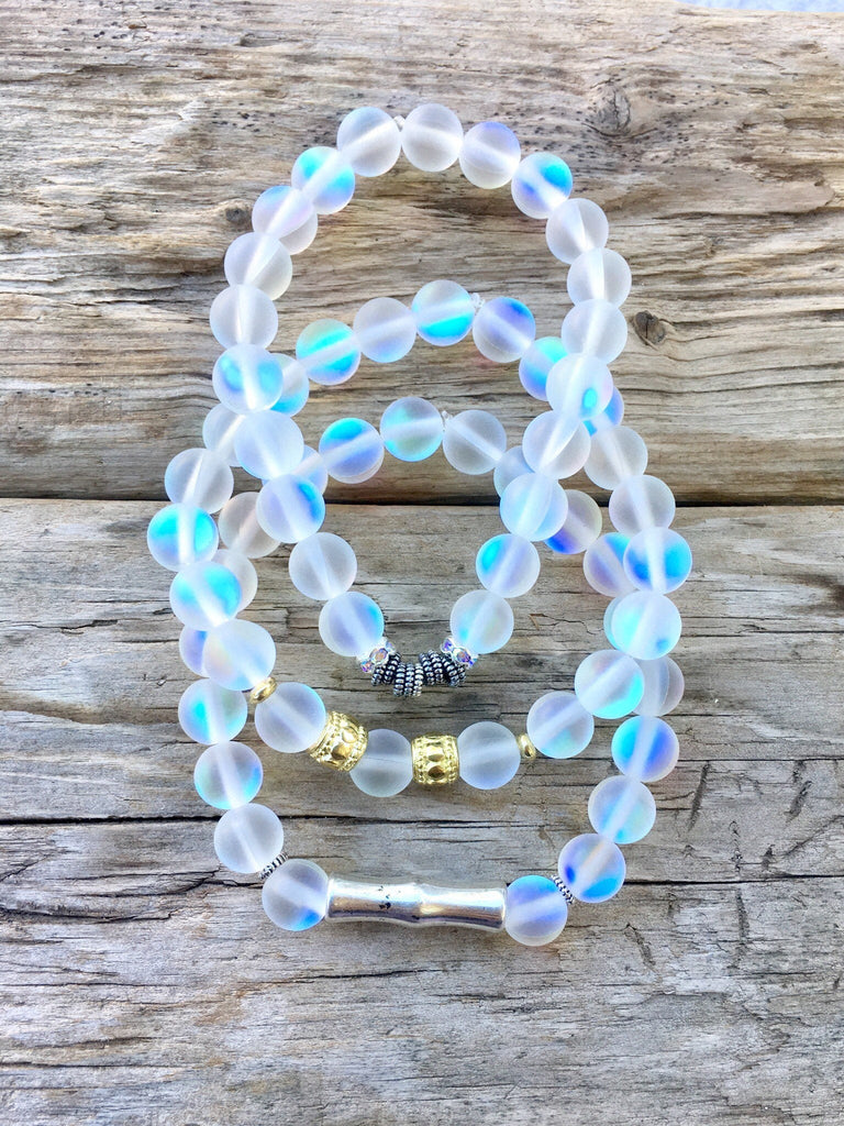 Mermaid Glass Beaded Bracelets