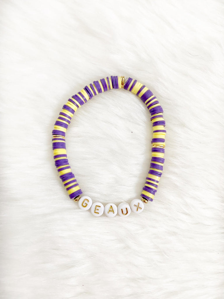 Purple & Gold Spirit Bracelets